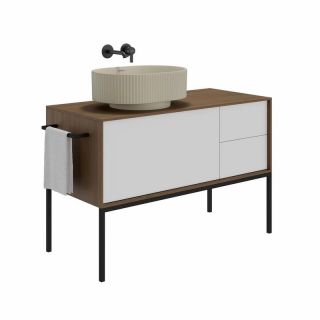 Раковина накладная Kerama Marazzi ArtBasin Vento VE.wb.50\SAN 50 см песочный